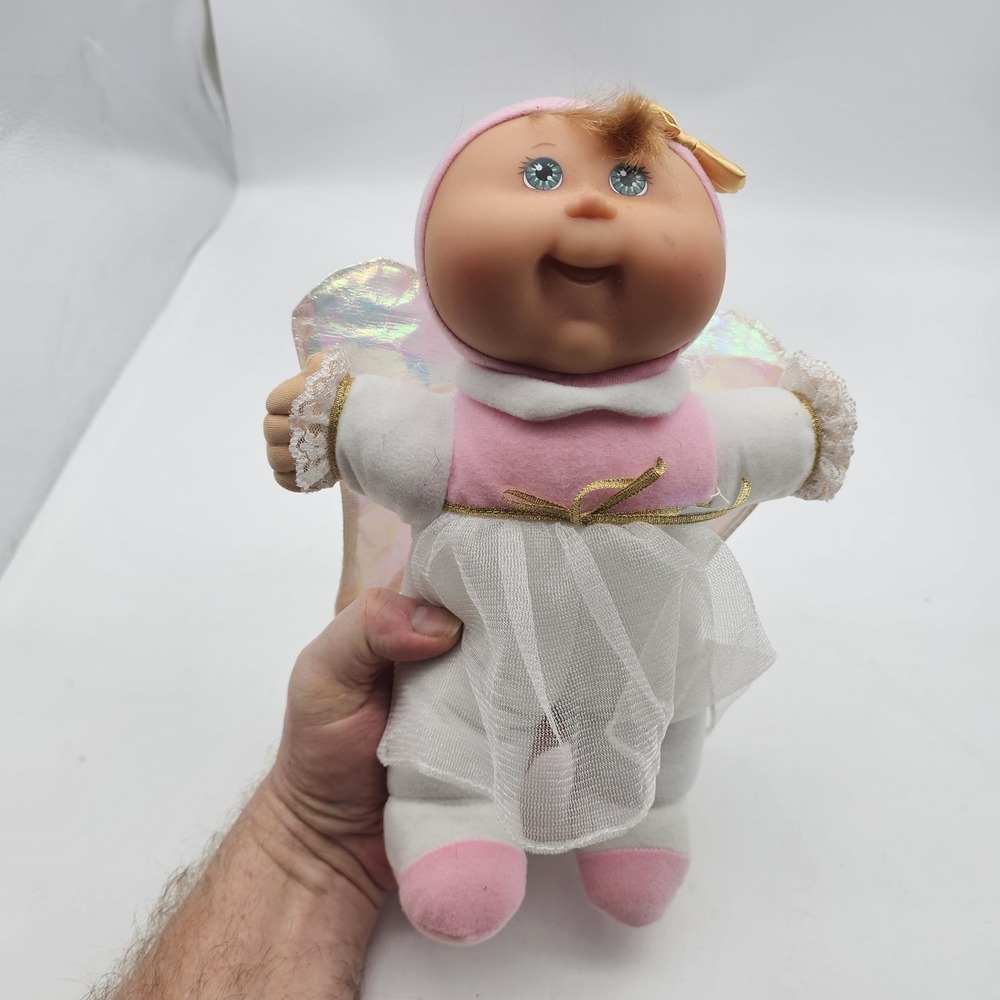 Cabbage Patch Kids‎ Angel Baby Doll 11 Inch Soft Body Pink Wings Stuffed Toy